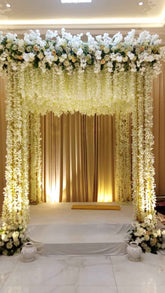 Premium White Flowers Wedding Decoration Package - Luxury Celebration Design